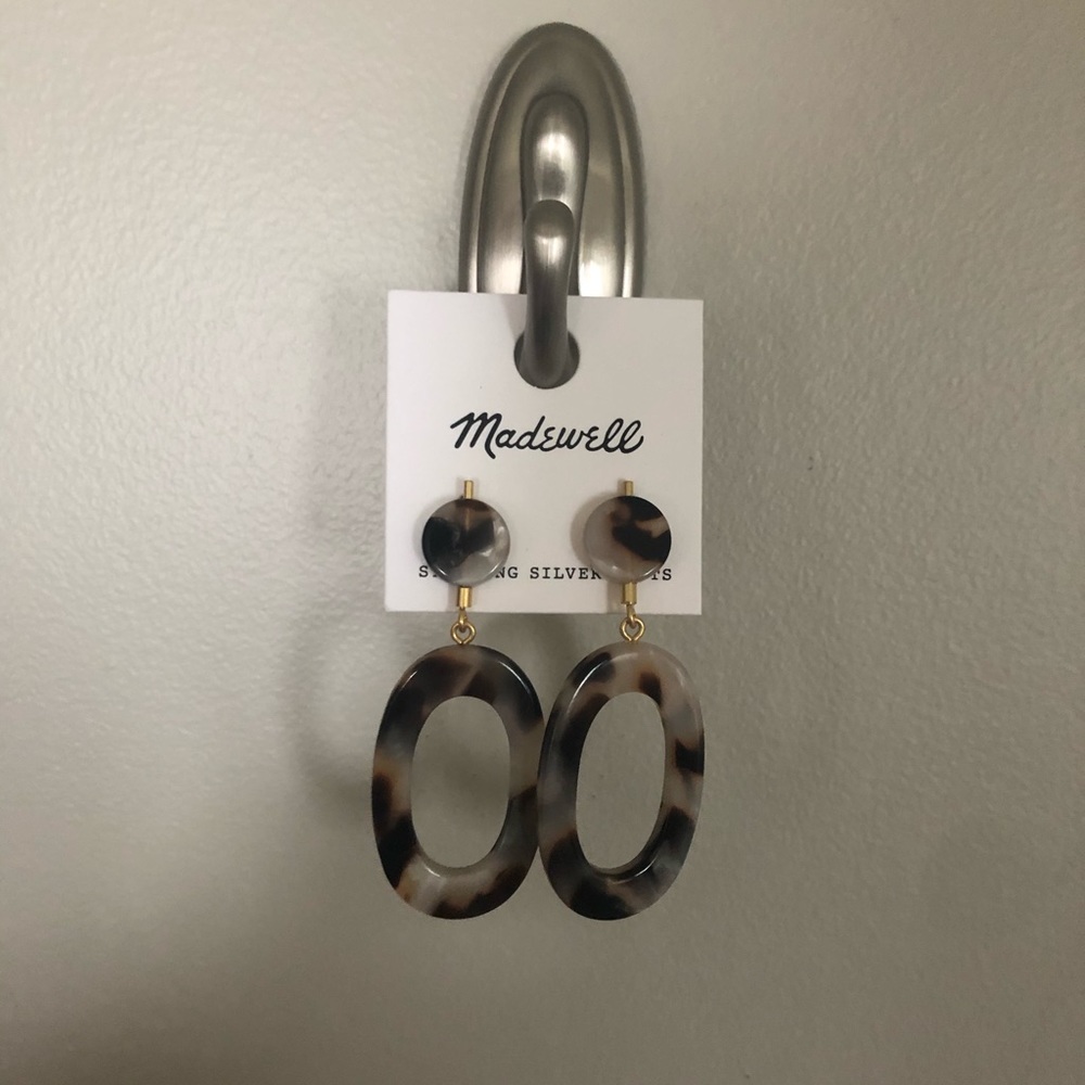Madewell Chunky Tortoiseshell Earrings